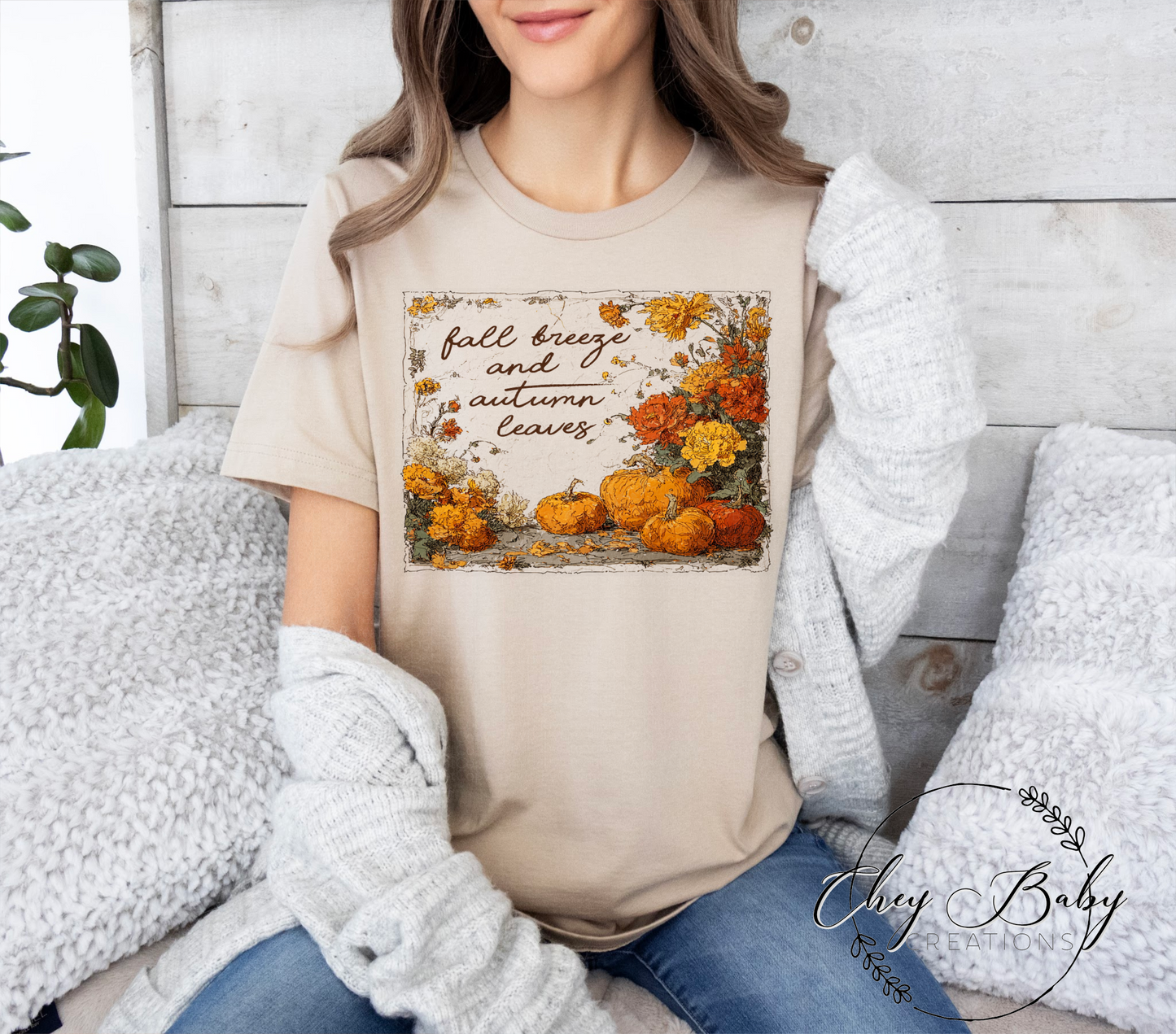 DTF fall leaves