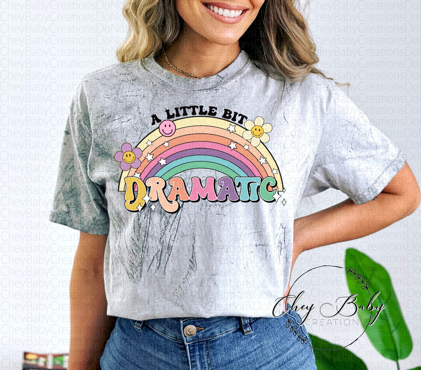 A little bit dramatic