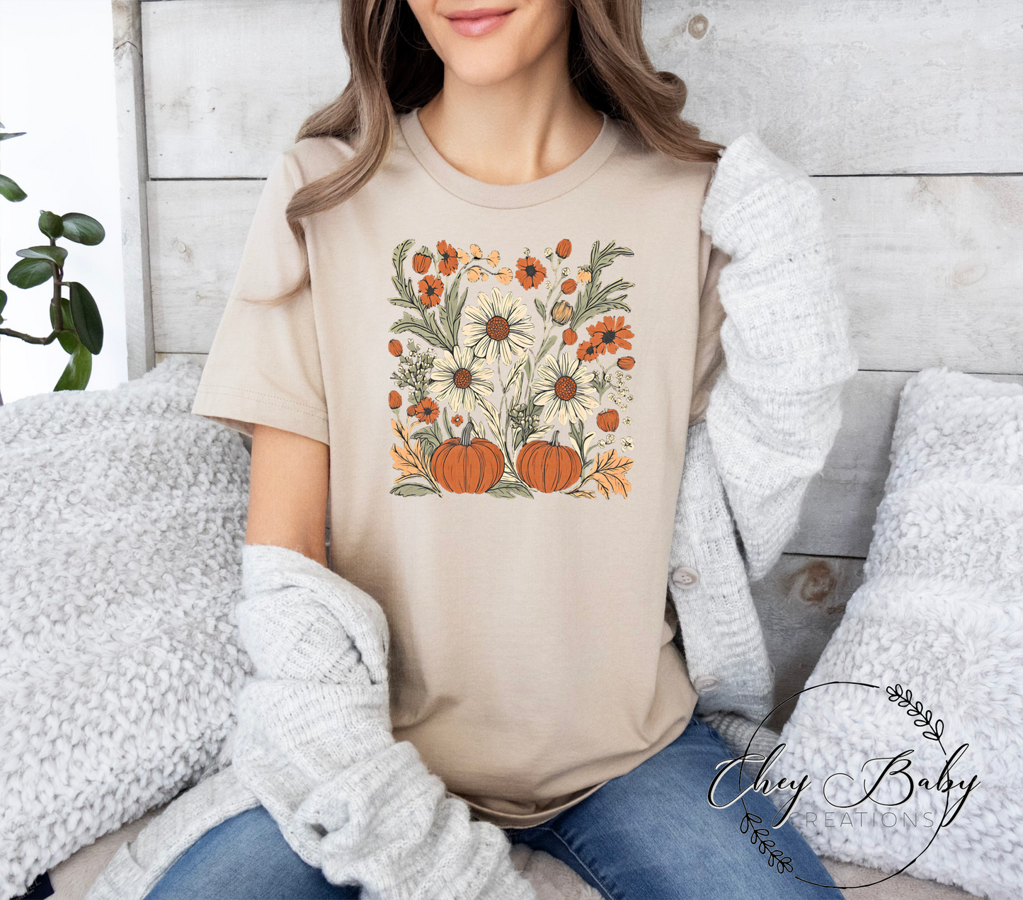 DTF fall floral