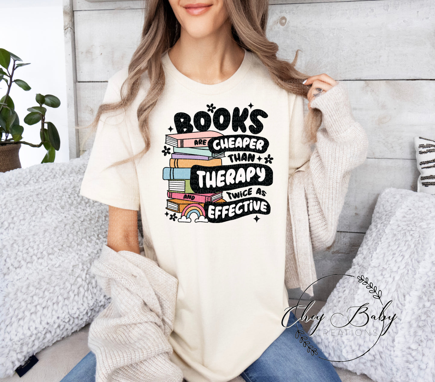 Books are cheaper than therapy and twice as effective