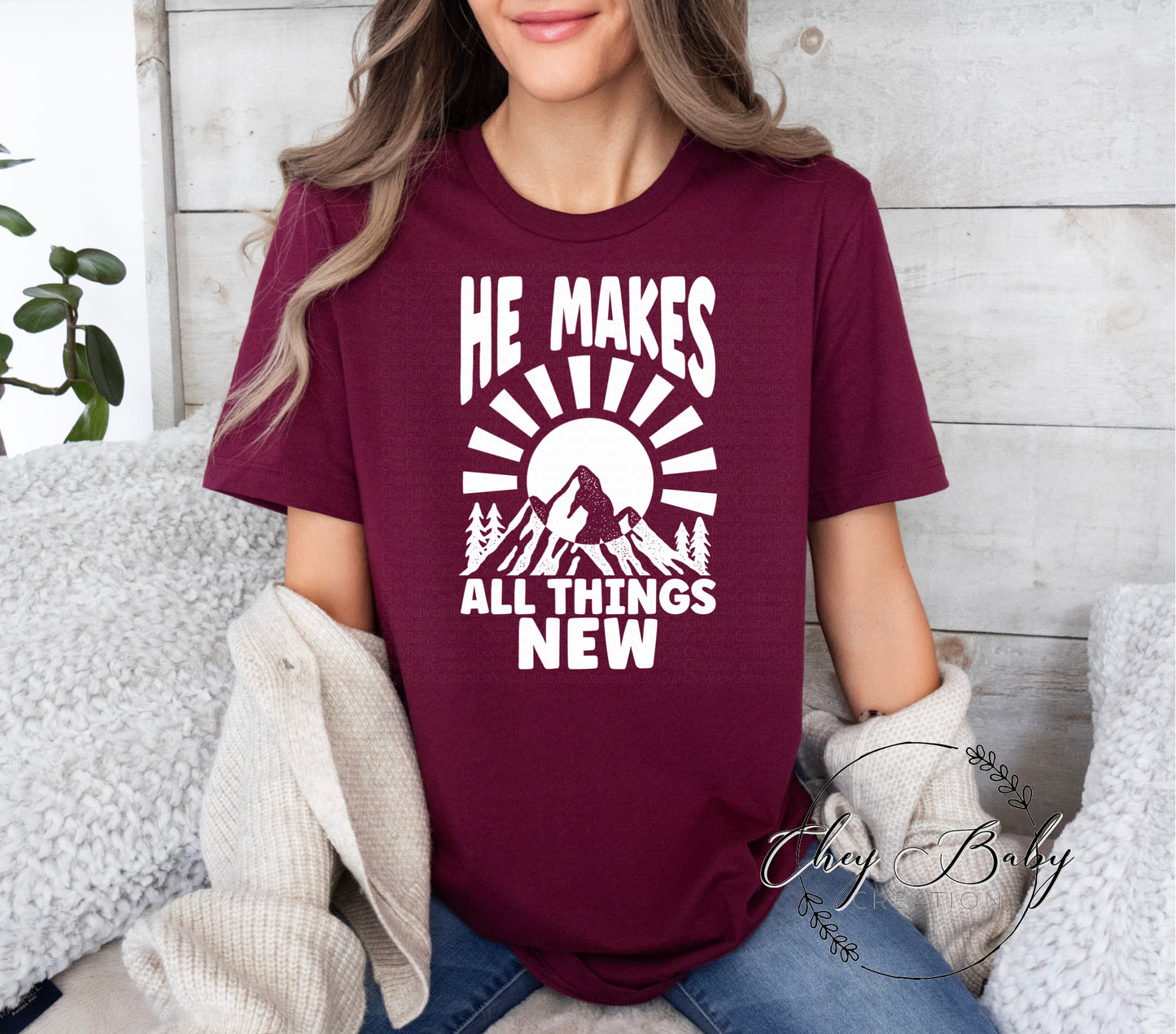 He makes all things new