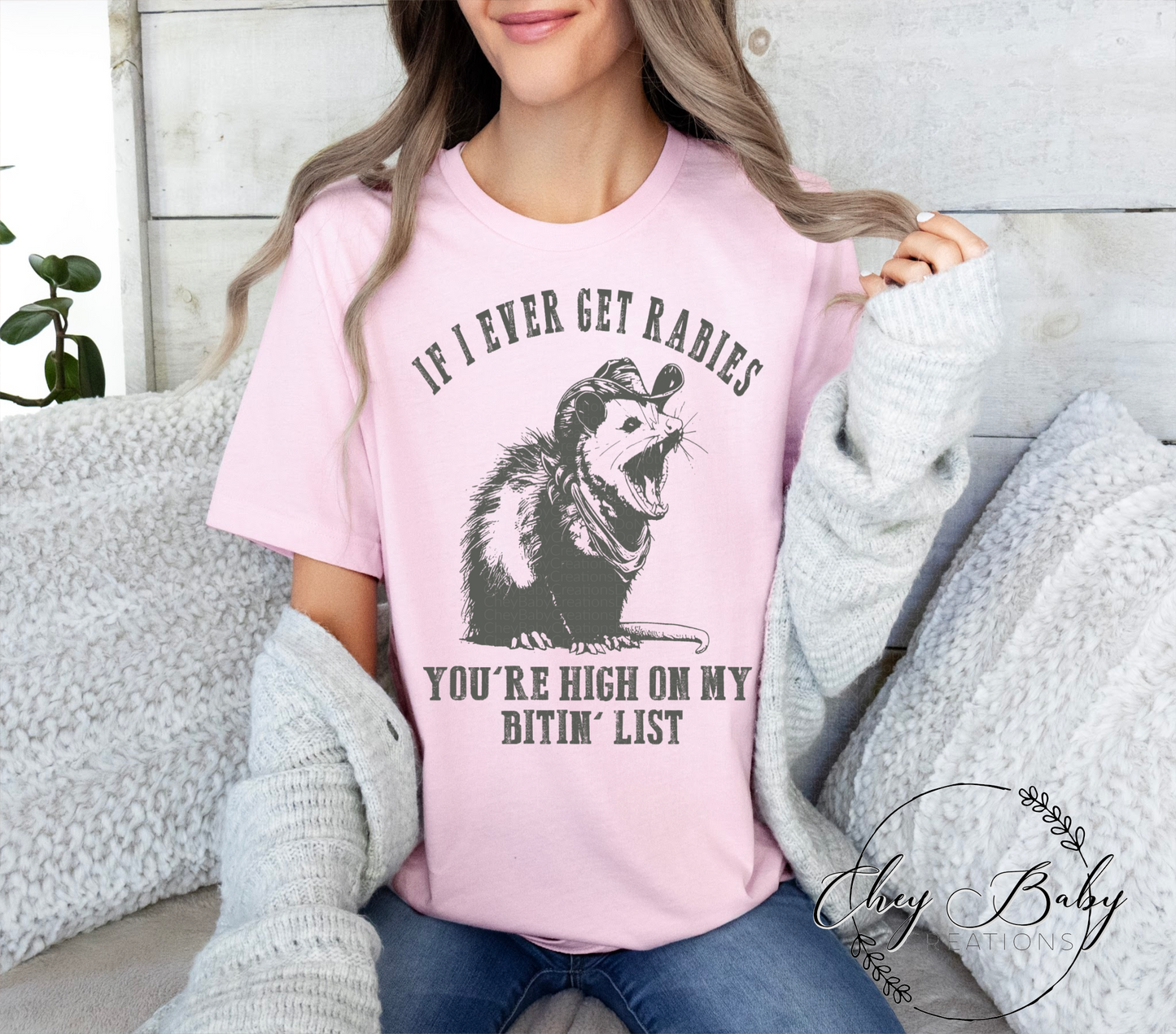 High on my bitin' list (gray ink)