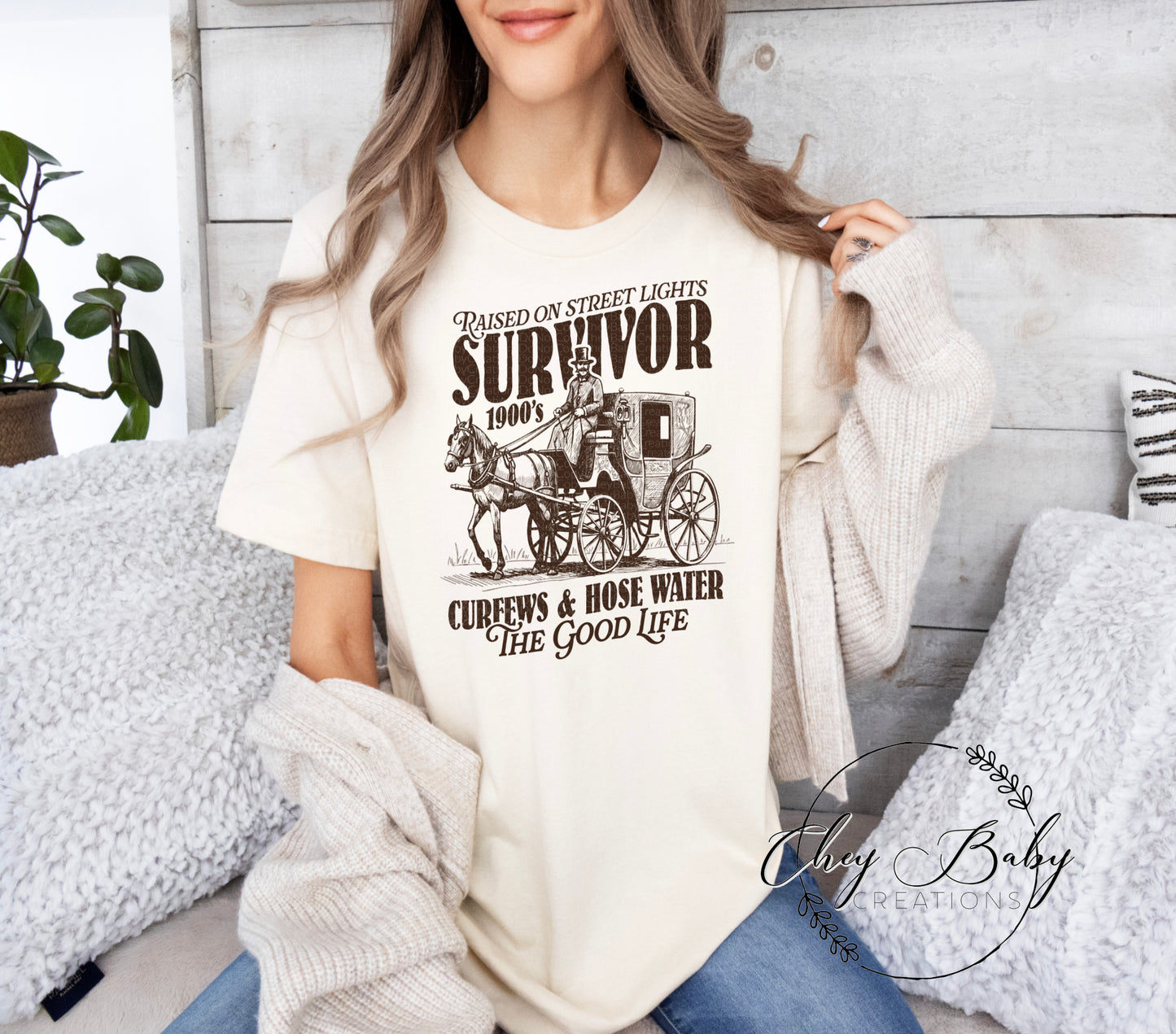 Raised on street lights survived 1900's (brown ink)