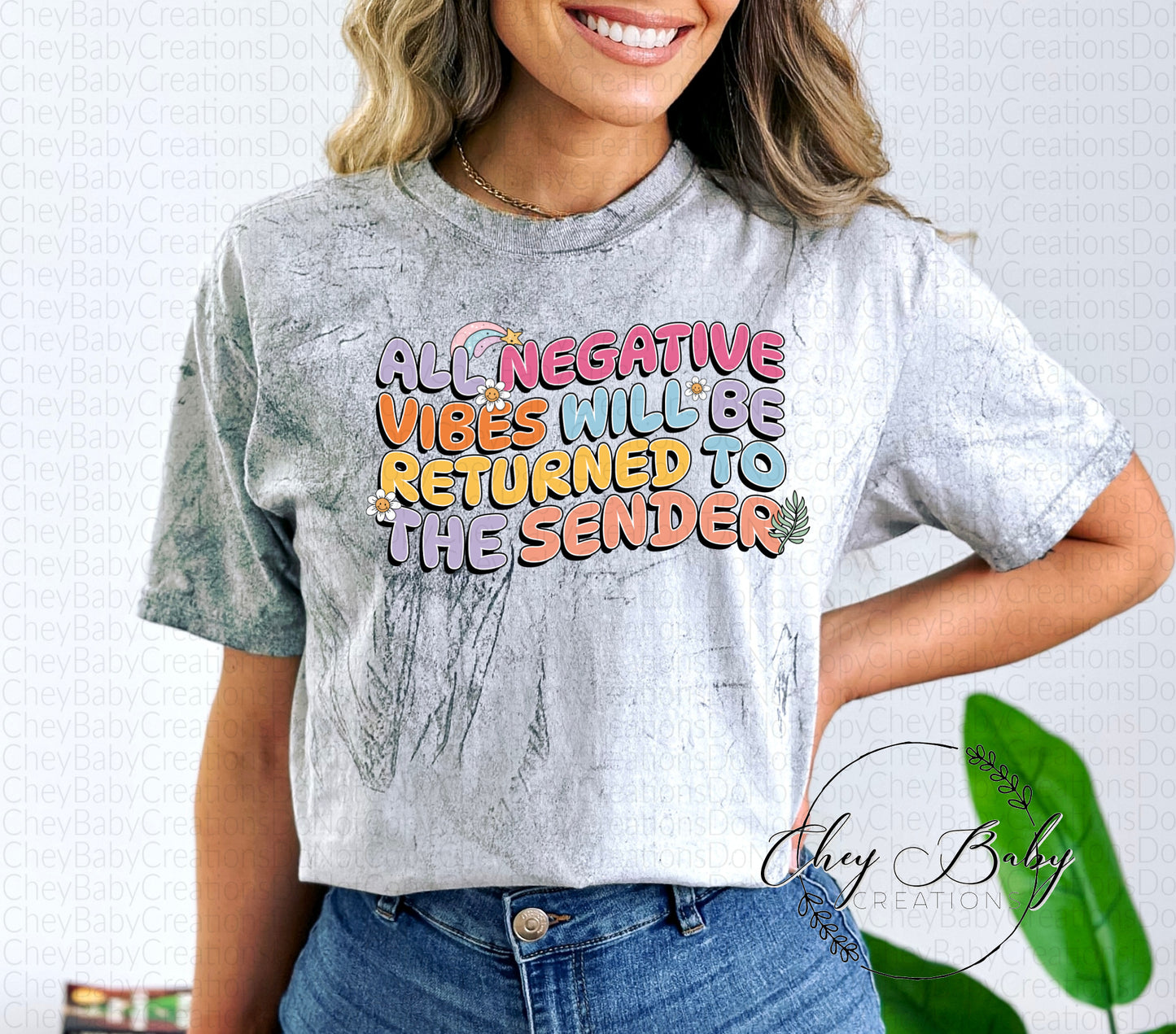 All negative vibes will be returned to sender