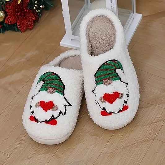 Gnome heart slippers