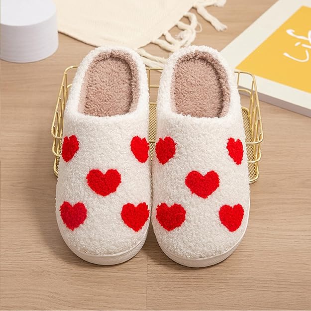 Mini hearts slippers