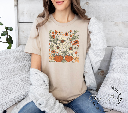 DTF fall floral