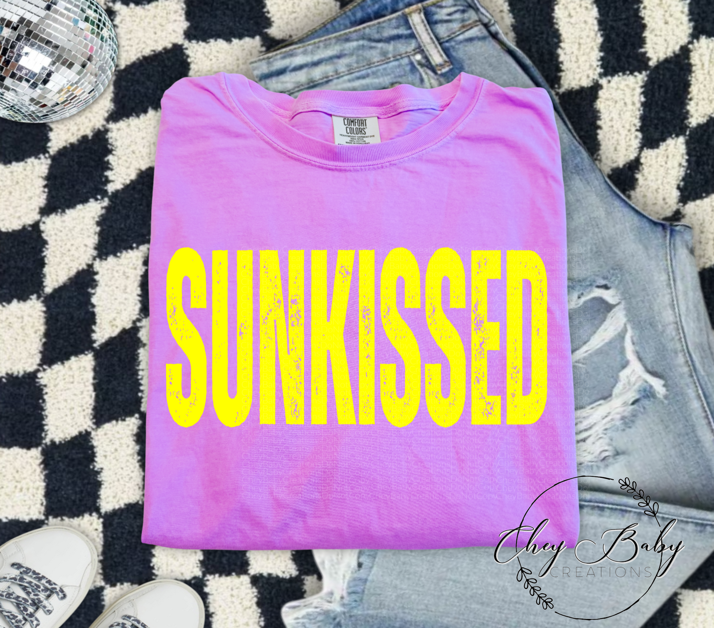 Sunkissed (yellow ink)