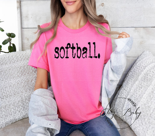 softball.