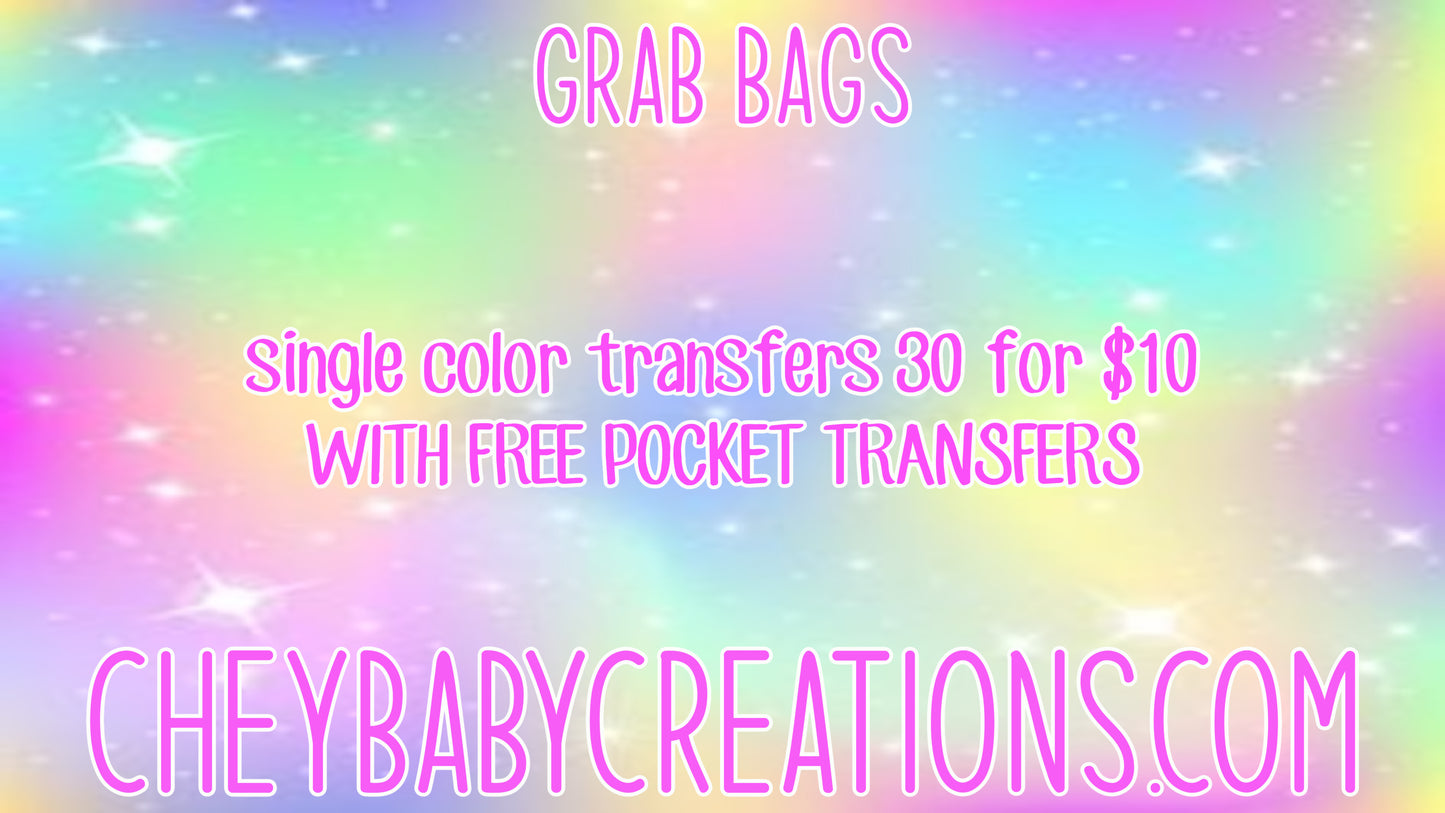 grab bag (single color)