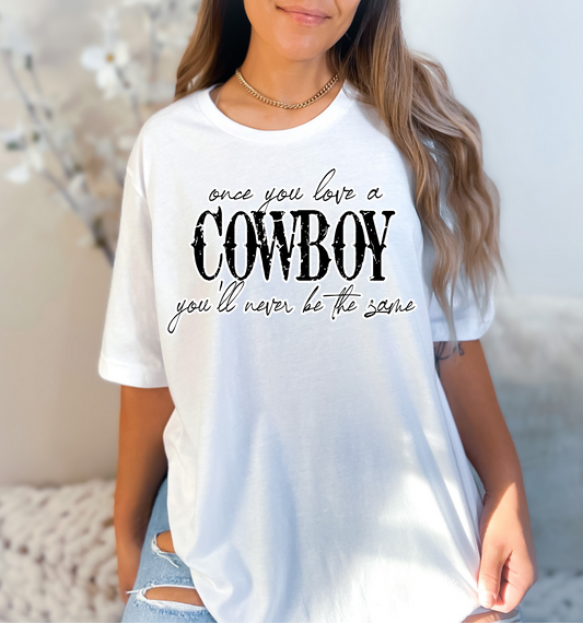 Once you love a cowboy you'll never go back