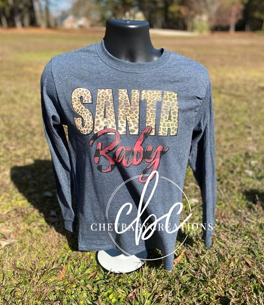 Santa Baby Long sleeve t shirt