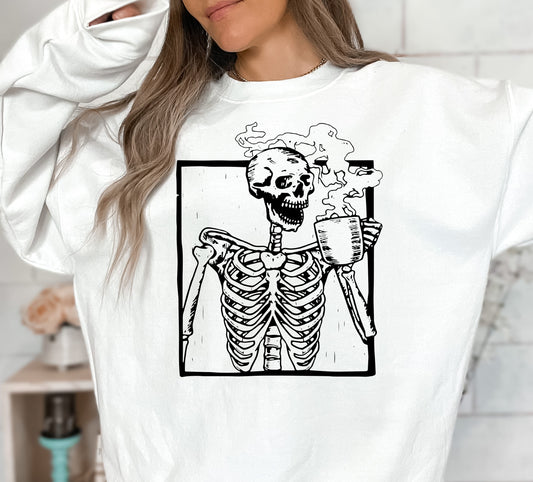 skull coffee